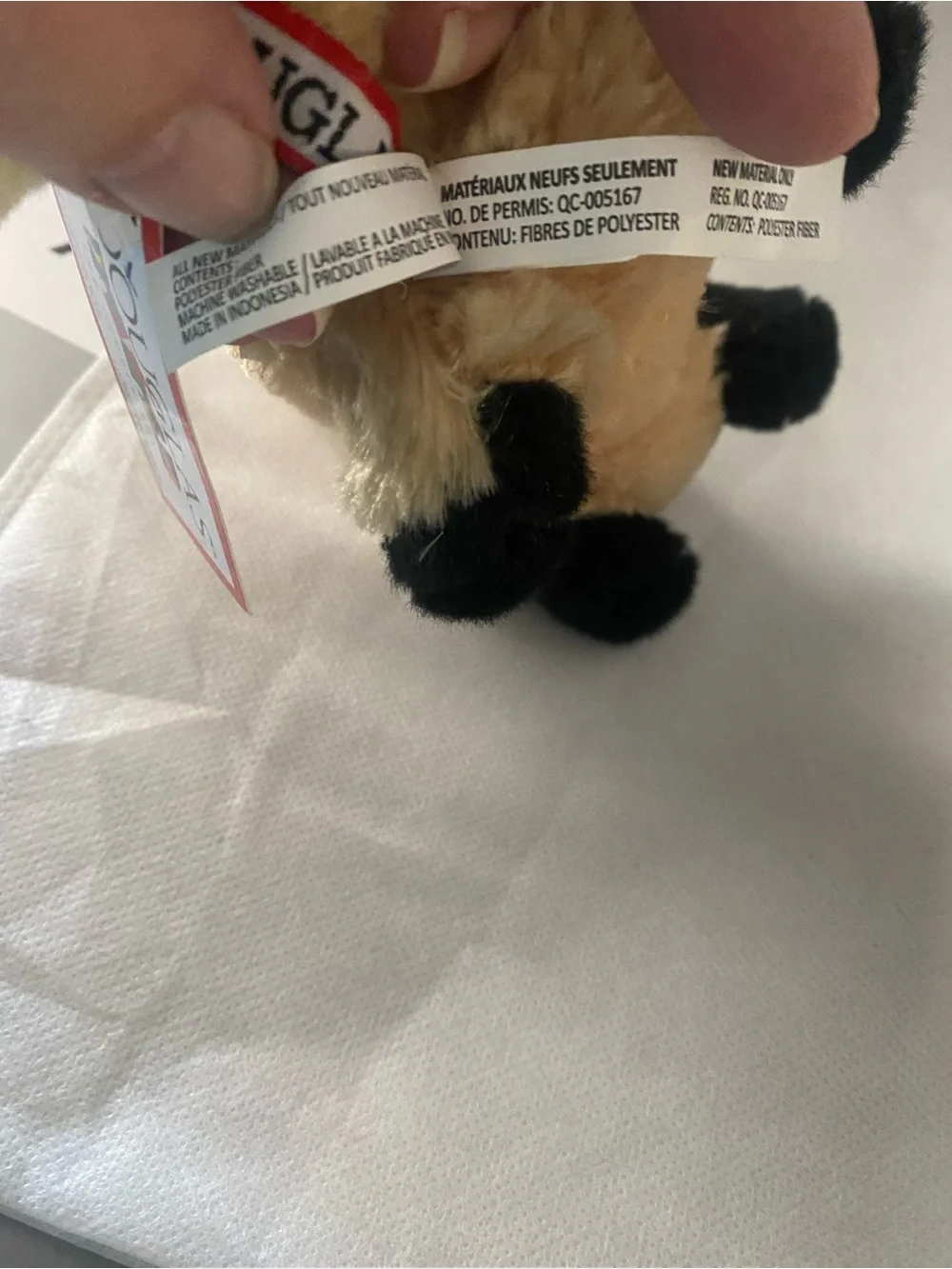 NWT Douglas Toys Plush Dapper Ferret Stuffed Animal Black Footed Realistic
